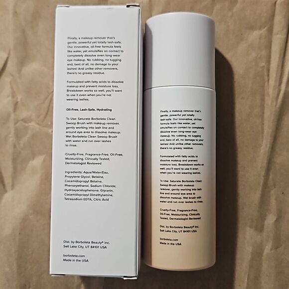 BORBOLETA Breakdown Oil-Free Makeup Remover 100ml full size NEW - Picture 8 of 8